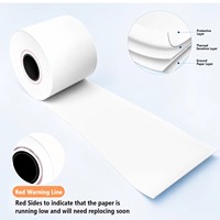 Rouleaux de papier thermique d'usine chinoise 80x80, 80x70, 57x40mm, papier de reçu POS adapté aux imprimantes de distributeurs automatiques, banques et supermarchés