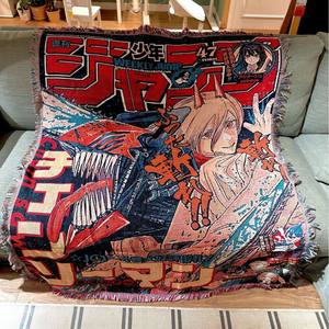 Tapiz de Anime Personalizado OEM/ODM, Tapiz de Jacquard Tejido de Poliéster y Algodón con Diseño de Berserk, Manta para Sofá, Decoración para Sala de Estar - Product Image 1