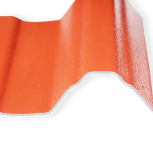 Pvc Roofing Material Excellent Anti-load Performance Roofing Material ASAPVC Roofing Sheet Blue Home Pvc Roof Tile