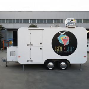 Мобильный кухонный грузовик с прицепом для еды, полное оборудование для закусок, хот-доги, конфеты, чипсы, мороженое, фаст-фуд в продаже, депозит - Product Image 4