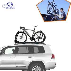 Alta qualità del tetto in acciaio portabagagli per auto in alluminio tetto Rail portabiciclette per auto - Product Image 1