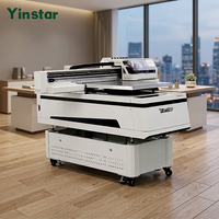 Imprimante à plat UV6090 Yinstar 2026, nouvelle machine d'impression pour verre, métal, bois, imprimante UV DTF avec positionnement par vision
