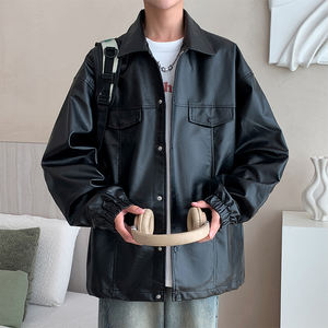 Giacca da <span class=keywords><strong>uomo</strong></span> alla moda senza maniche invernale nuovo Design colletto fresco con Logo anteriore <span class=keywords><strong>abbigliamento</strong></span> caldo da esterno - Product Image 2