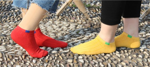 Chaussettes courtes pour femmes, couleur bonbon, mode été, décontractées, à rayures, pour étudiantes et jeunes filles, style bateau - Product Image 3