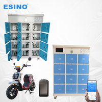 Kabinet Penggantian Baterai Surya 12-Bay 72V PD Penggantian Cepat 5 Detik IP54 Pemadam Kebakaran Aerosol Stasiun Pemantauan Jarak Jauh 4G