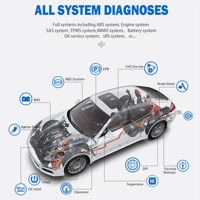 XTOOL-herramienta de diagnóstico automotriz A30M OBD2, escáner automotriz Original con 21 tipos de funciones especiales, lector de código A30M