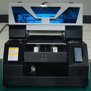 Free Sample Precise Printing A3/A4 LED UV Ink Dtf Flatbed Printer With Laminator