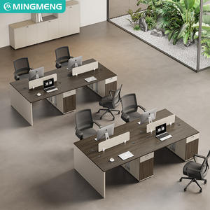 Bureau de luxe haut de gamme avec armoire, pratique et confortable. Les bureaux des employés peuvent être personnalisés avec des tables - Product Image 5