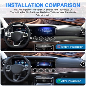 Navihua New Arrival 24.6'' Dual Screen Android Car Radio GPS DSP Multimedia Carplay Head Unit for Mercedes-Benz E S G CLS NTG5.5 - Product Image 3
