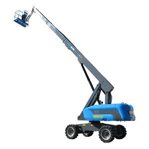 Qiyun Kinglift 28M Self-propeled hidrolik Articulated Boom Lift 230KG kapasitas listrik untuk ritel manufaktur tanaman baru - Product Image 6
