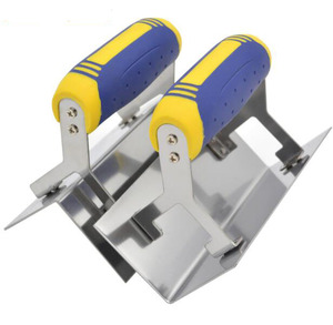 <span class=keywords><strong>Truelle</strong></span> <span class=keywords><strong>d</strong></span>'<span class=keywords><strong>angle</strong></span> extérieur <span class=keywords><strong>d</strong></span>'intérieure de cloison sèche de 90 degrés, outil de crique <span class=keywords><strong>d</strong></span>'intérieure de marche et <span class=keywords><strong>d</strong></span>'<span class=keywords><strong>angle</strong></span>, poignée souple - Product Image 1