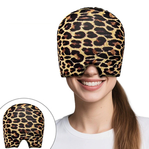 Compresse de glace réutilisable anti-migraine et anti-tension <span class=keywords><strong>pour</strong></span> les maux de tête, bonnet de soulagement de la migraine sans odeur, bonnet rafraîchissant <span class=keywords><strong>pour</strong></span> hommes et femmes - Product Image 3