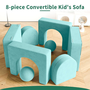 Modular Children's Play Couch <b>Sofa</b> With Ball Pit For <b>Kids</b> Age 3 And Above - Product Image 2
