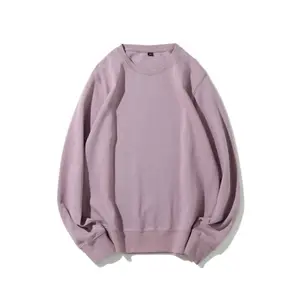 Chất Lượng Cao 300 Gsm 14 Màu Áo Len 83% Cotton + 17% Polyester Unisex Jumper Tùy Chỉnh 3D Thêu Logo Phi Hành Đoàn Áo Len