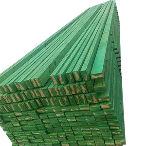 Madera de pino de construcción LVL 2x4x8, madera contrachapada 2x6, madera maciza tratada a presión de paulownia, gran oferta