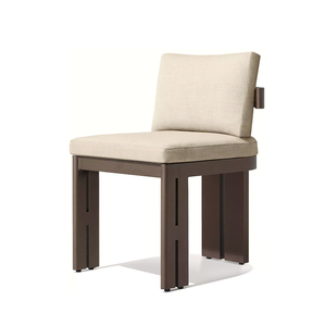 Tavoli e sedie all'aperto <span class=keywords><strong>in</strong></span> alluminio cortile Villa <span class=keywords><strong>tavolo</strong></span> lungo per il tempo libero all'aperto sedie da pranzo sulla terrazza mobili impermeabili - Product Image 6