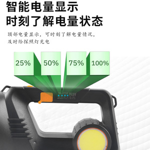 ไฟฉาย LED QL-273K สำหรับตั้งแคมป์กลางแจ้งไฟฉายกันน้ำแรงสูงโคมไฟมือถือ - Product Image 4