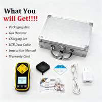 Analyseur de gaz portable BT-CAHG300-4, détecteur de fuites de gaz multi-gaz 4 en 1, CO, H2S, oxygène, EX