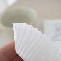 Forros para Cupcakes de Pulpa de Madera Desechables, Ecológicos, Antiadherentes, Resistentes al Calor, Aptos para Horno, Biodegradables y Compostables