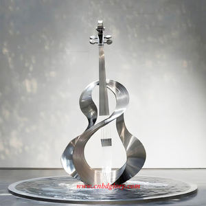Fontaine en acier inoxydable Caractéristique de l'eau <span class=keywords><strong>Paysage</strong></span> Sculpture Décor Mode Métal Artisanat Ornement de Noël Technique de soudage - Product Image 6