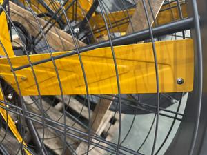 พัดลมติดผนังแบบส่ายขนาด <span class=keywords><strong>0.6</strong></span> 0.9 1.2 เมตร ประหยัดพลังงาน ปริมาณลมมาก พร้อมรีโมทคอนโทรล สำหรับใช้ในคลังสินค้า โรงงาน และกลางแจ้ง - Product Image 6