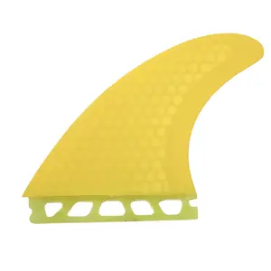 Custom Print Wake G7 G5 G3 Glass Fiberglass Honeycomb Surf Fin Future with Surfing Fin Bag