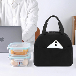 <b>Insulated</b> Aluminum Foil Lunchbox Bag Portable Kids Cooler <b>Lunch</b> Bag <b>Insulated</b> Thermal <b>Lunch</b> <b>Box</b> Picnic Supplies Bags - Product Image 2