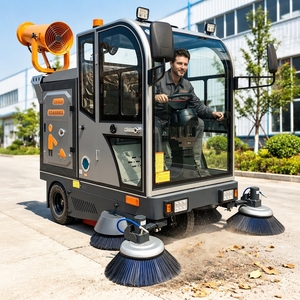 Balayeuse industrielle électrique autoportée HS2100B, propulsée par batterie, largeur <span class=keywords><strong>de</strong></span> balayage 82 pouces - Product Image 1