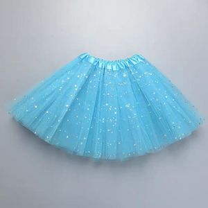 Falda tutú de neón iluminada para niñas pequeñas de Halloween Vestido de baile de fiesta luminoso con trajes - Product Image 6