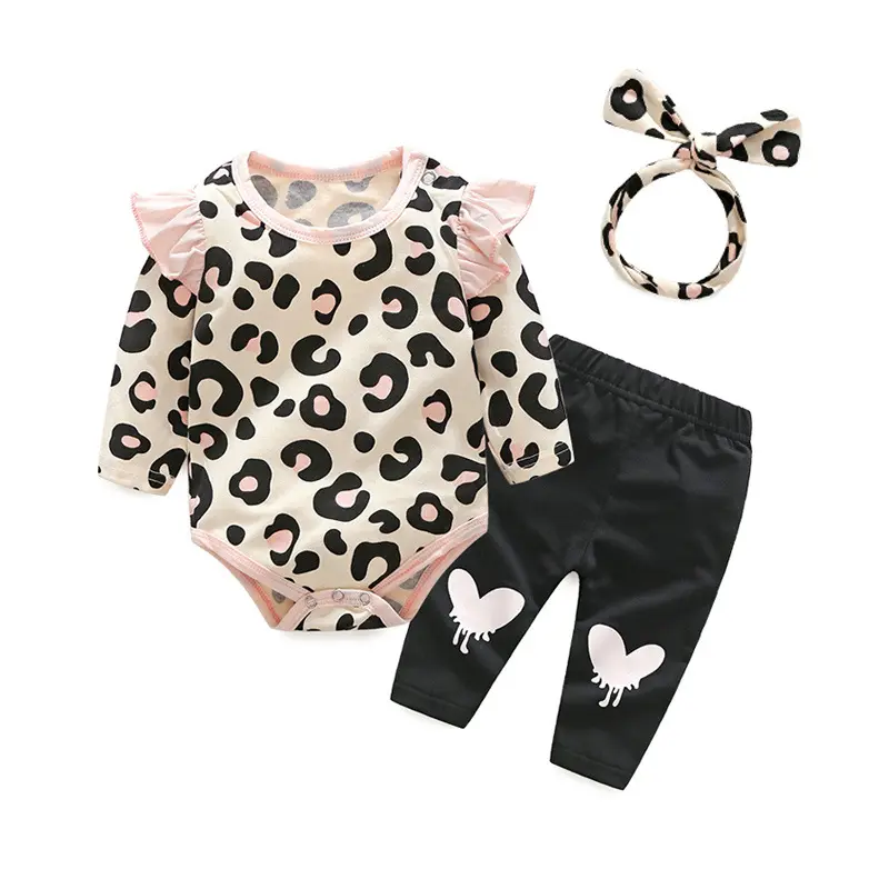 Baby Meisjes Lente Koreaanse Stijl Boutique Kleding Sets Lange Mouwen Kinderen Kleding Groothandel