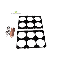 구리 적층 유연한 버스 바 버스 링크 커넥터 Yonlong 66160 66260 NCM LifePo4 SIB LTO 원통형 셀을위한 DIY 버스 바