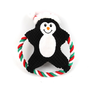 Jouets à mâcher en peluche pour chien, écologiques, durables, qui couinent, pour Noël, pour usage intérieur, vente en gros - Product Image 4