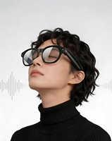 Gafas Inteligentes CY03 Económicas con Cámara HD 1080P, Compatibles con Transmisión en Vivo, Chat GPT, Traducción, Navegación AR, Marco Metálico, IPX-4