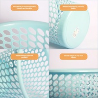 Poubelles en plastique moins chères d'usine Corbeille à papier creuse pour salon créatif Poubelle en plastique