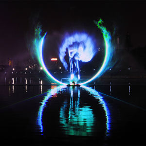 Musicales modernos de Control de computadora publicidad Pantalla de agua Digital 3D niebla película fuente - Product Image 5