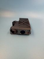 Complex 5-Axis CNC Milled Black Aluminum Enclosure | One-Piece Precision Housing with Deep Cavity & Thin Walls | Meitesi Factory