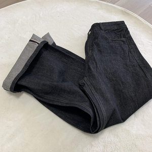 उच्च गुणवत्ता वाले जापानी सेलेवेड डेनिम जींस 14 औंस कच्चे 100% सूती कपड़े से बने सर्दियों के विंडप्रूफ सीधे आकस्मिक पुरुष - Product Image 3