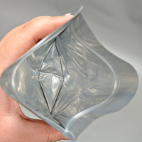 Sacs refermables pour aliments pour chiens en PET de 8 OZ et 12 OZ, pochettes debout avec fermeture à glissière, réutilisables, qualité alimentaire, aluminium, mylar, PE, conception sur mesure