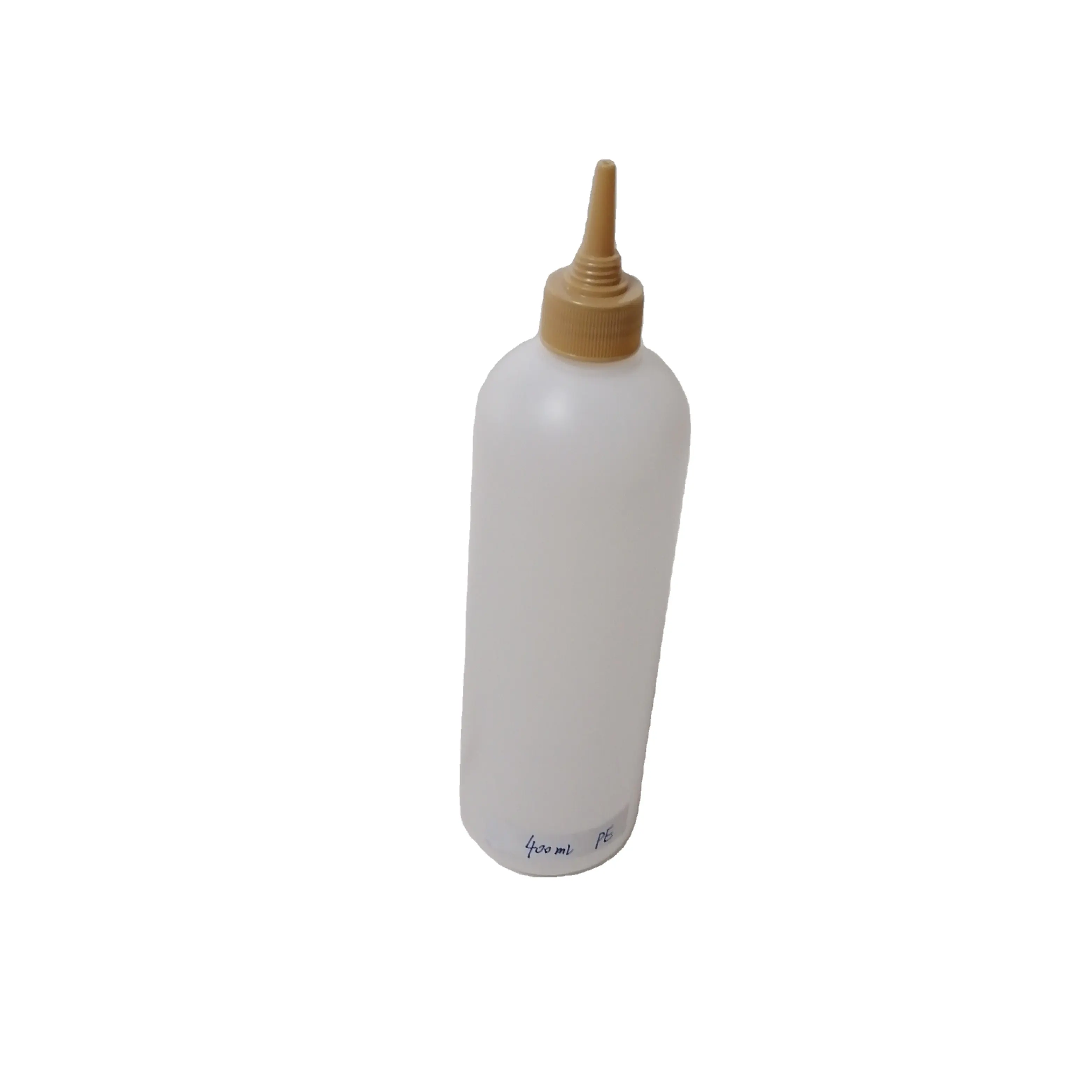 Bouteille distributeur de buse 200/250 ml, style plastique, bouteille souple, HDPE, emballage pour soins de cheveux