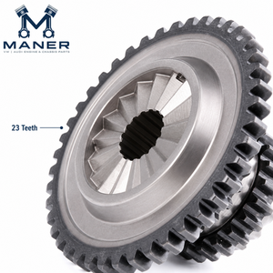 เฟืองไทม์มิ่งเพลาข้อเหวี่ยง MANER 23 ฟัน รุ่น OE 06H105209AT 06K105209 สำหรับ EA888 Golf GTI Tiguan Passat CC Scirocco Audi อะไหล่ทดแทน - Product Image 1