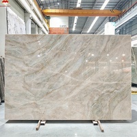 Grande dalle de quartzite Taj Mahal naturel moderne pour plan de travail de cuisine, îlot, lavabo de salle de bain, sol de chambre, mur de cheminée, hall d'hôtel