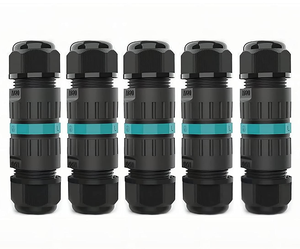 IP68 Impermeable M20 Conectores de <span class=keywords><strong>cable</strong></span> eléctrico para exteriores Caja de conexiones de 2 vías y 2 pines - Product Image 1