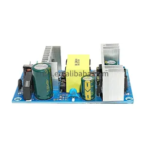 100W 4A 6A DC 24V anahtarlama güç kaynağı modülü istikrarlı yüksek güç AC DC trafo 24V güç kaynağı modülü kurulu