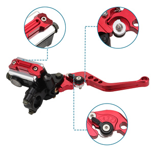 Bộ cần thắng và côn CNC đa năng GOOFIT, có thể điều chỉnh, bơm thắng thủy lực, tay cầm côn, bình chứa, dành cho xe tay ga, ATV - Product Image 5