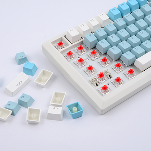 Tastiera a 81 tasti PBT tastiera meccanica RGB guarnizione Tri-Mode con cambio a caldo per il Gaming - Product Image 2