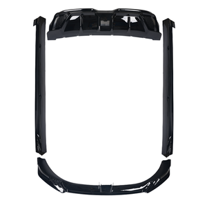 Actualización de accesorios exteriores de coche para MG4 <span class=keywords><strong>MULAN</strong></span> parachoques delantero labio falda lateral labio trasero - Product Image 4