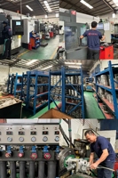 Bomba Hidráulica Komatsu 705-51-20170 SAL 32+25, Desplazamiento de 12 cm, 5 HP para Cargadora de Ruedas WA250-6, Bomba de Engranajes para Maquinaria de Construcción