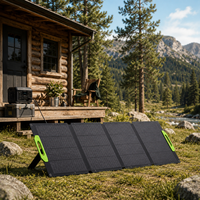 Panneau solaire pliable 400W ETFE monocristallin, chargeur portable avec MC4 pour camping-car, station d'alimentation hors réseau, panneau solaire hors réseau