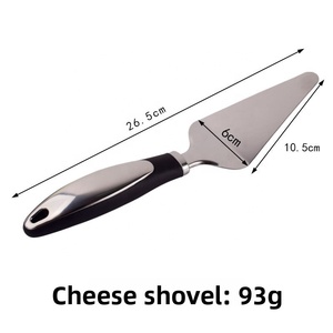Tagliabiscotti <span class=keywords><strong>in</strong></span> Acciaio Inossidabile, Utensili per Pasticceria, Paletta per Formaggio, Spatola, Rotella Tagliapizza, Coltello Tagliapizza - Product Image 3
