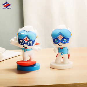 Figurines d'action Kawaii Longzhiyu, fabrication sur mesure, design 3D, jouets en PVC, poupées miniatures, 15 ans d'expérience en usine. - Product Image 4